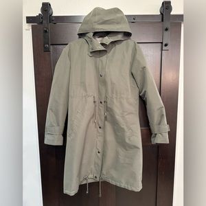 SERAPHINE 3 IN 1 MID-WEIGHT MATERNITY PARKA- US  Size 4-Olive Green